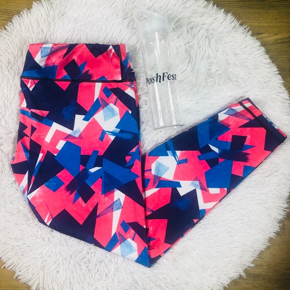 ODODOS Pants - ODODOS Geometric Print Yoga/Work Out Pants Size 2X